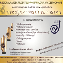 Wybierz Jurajski Produkt Roku z RIPH w Czstochowie